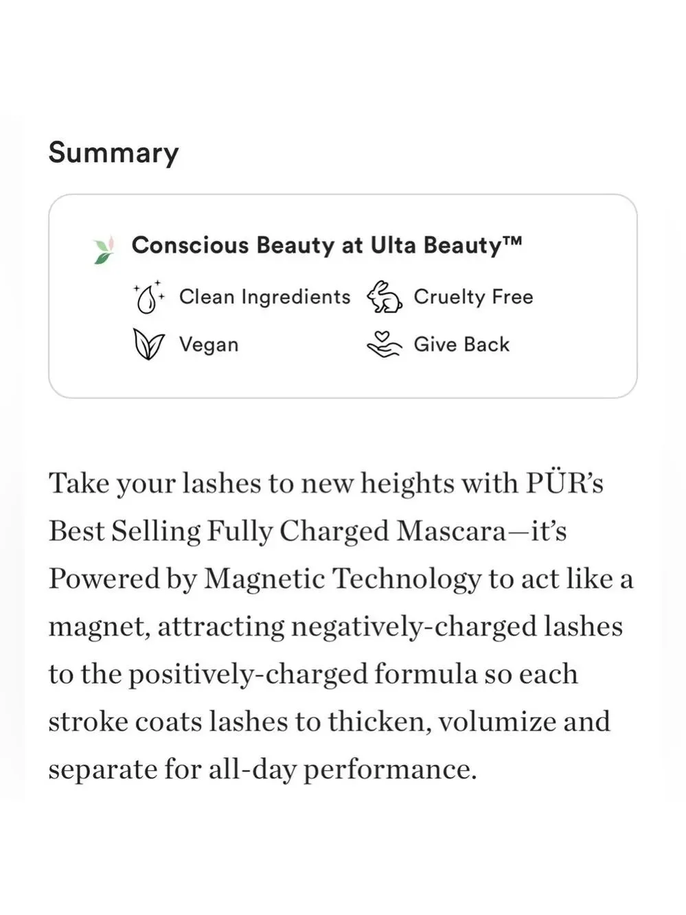 Fully Charged Mascara in Black - Mascara Powered by Magnetic Technology